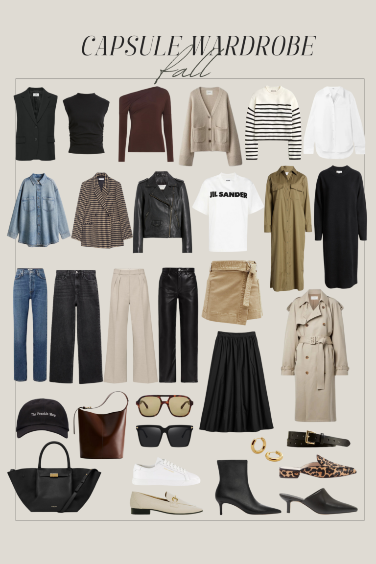 How to Create Versatile Outfits from Your Fall Capsule Wardrobe